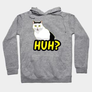 HUH? Cat Meme Hoodie